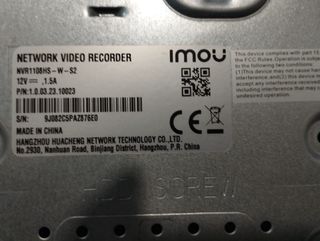 Imou Grabador Inalámbrico NVR Wi-Fi 8 Canales