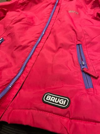 Chaqueta de esquí rosa para niña o niño T6 / T7