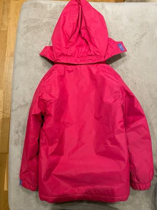 Chaqueta de esquí rosa para niña o niño T6 / T7