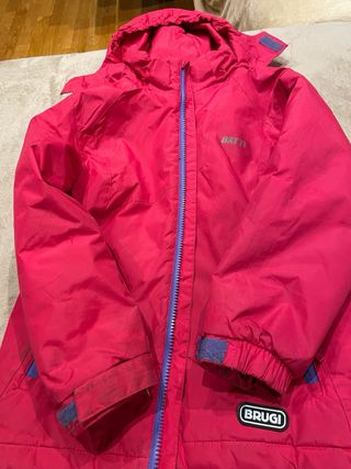 Chaqueta de esquí rosa para niña o niño T6 / T7