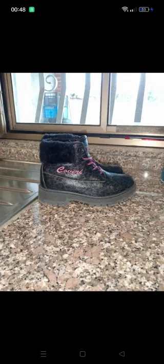 Stivaletti bambina Coveri neri