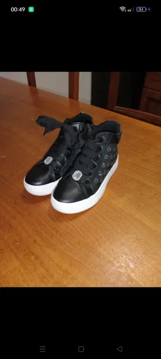 Scarpe bambina nere n. 34