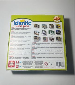 Juego de mesa Identic Memo Game Natura Educa