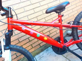 Bicicleta Montaña Infantil Roja