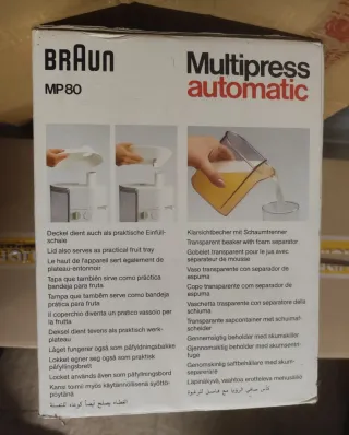 Braun Multipress Automatic MP80 estrattore succo