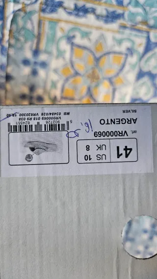 Ciabatte Inblu Argento Donna serie Soft