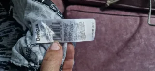 Camiseta Desigual Manga Corta Talla XXL