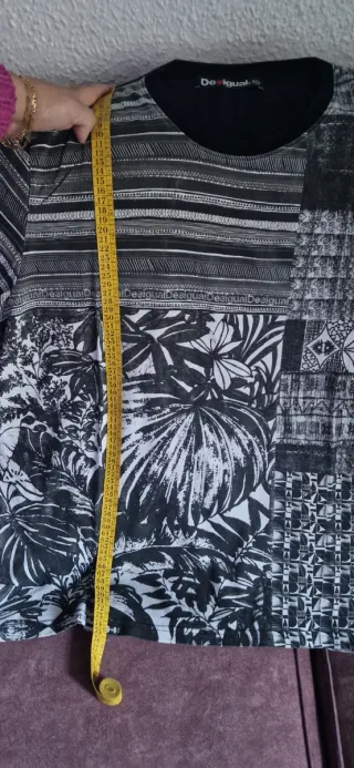 Camiseta Desigual Manga Corta Talla XXL