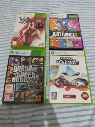 Xbox 360: 4 giochi action, sport, racing