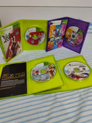 Xbox 360: 4 giochi action, sport, racing