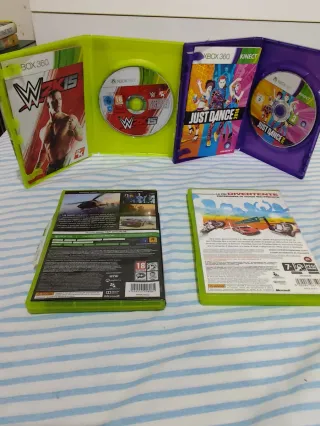 Xbox 360: 4 giochi action, sport, racing