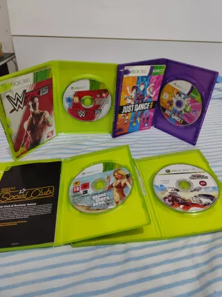 Xbox 360: 4 giochi action, sport, racing