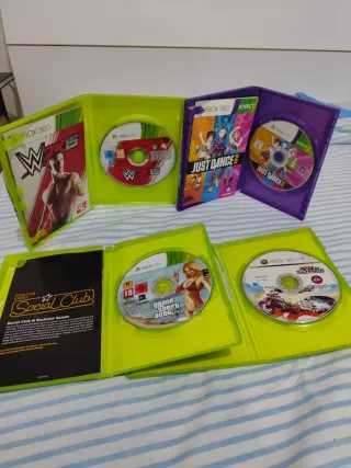 Xbox 360: 4 giochi action, sport, racing