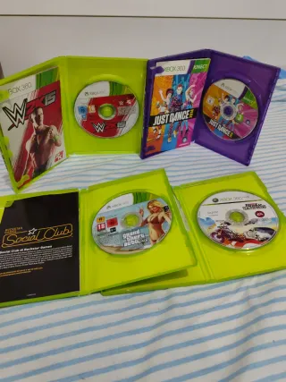 Xbox 360: 4 giochi action, sport, racing