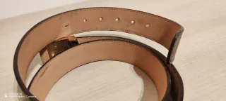 Cinturón Louis Vuitton Monogram Dorado