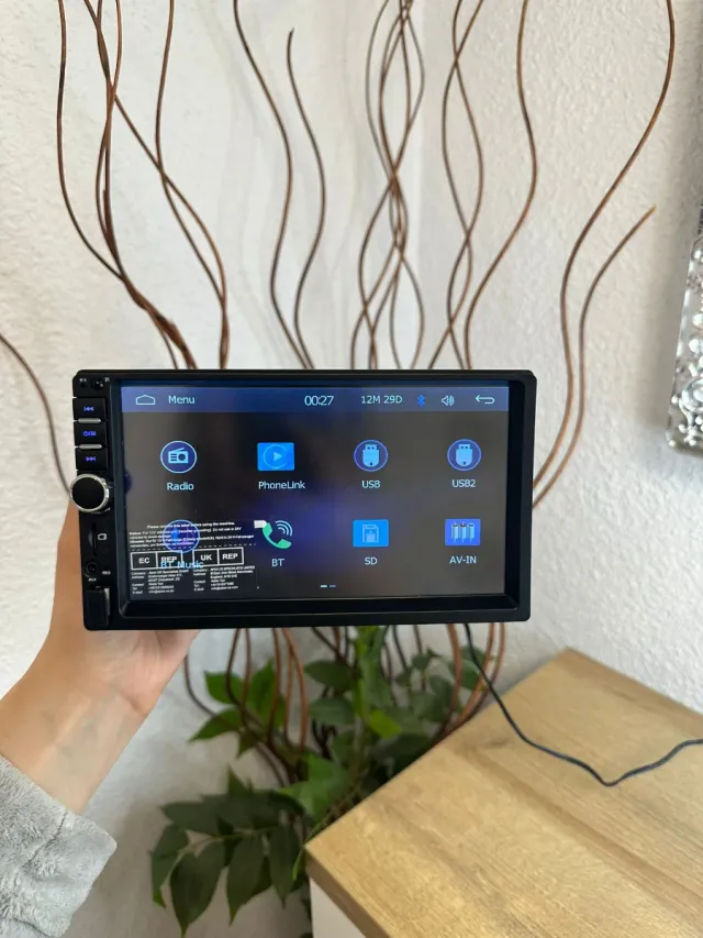 Pantalla de coche táctil 7 pulgadas