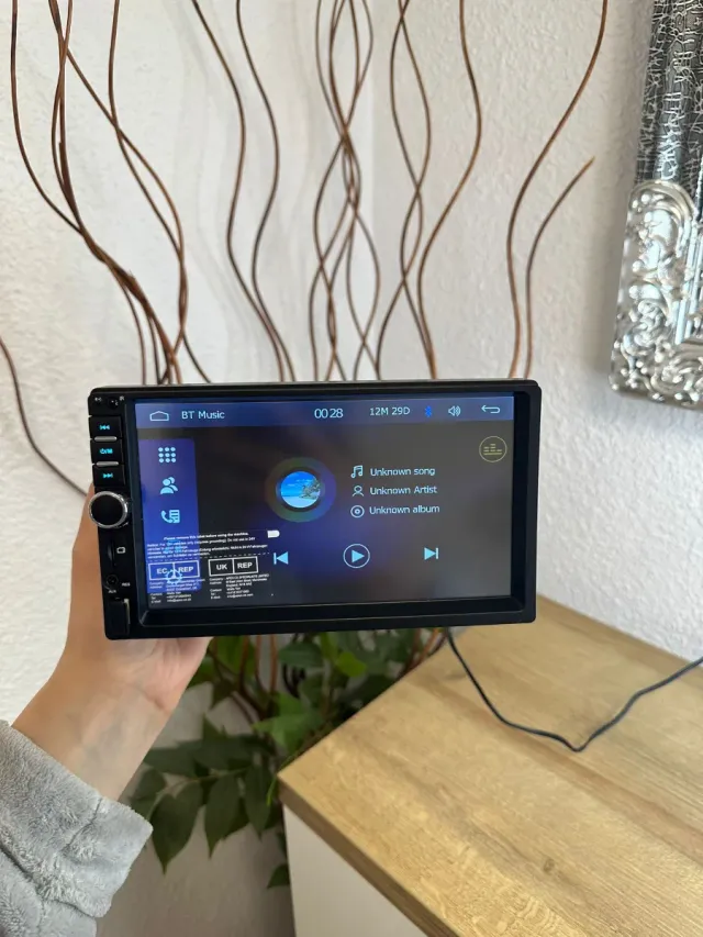 Pantalla de coche táctil 7 pulgadas