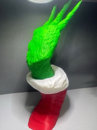 Mano Grinch Navideña