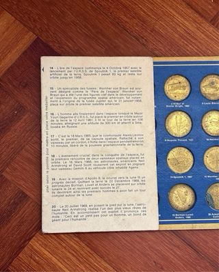 Medallas La Épica Espacial - Colección Fra