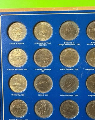 Medallas La Épica Espacial - Colección Fra