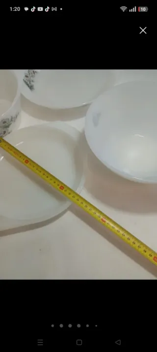 Sopera Arcopal Margaritas Vidrio