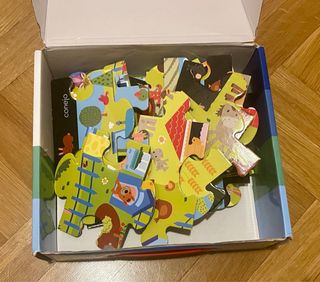 Puzzle y Libro Granja 36 Piezas Mi Pequeño Mundo