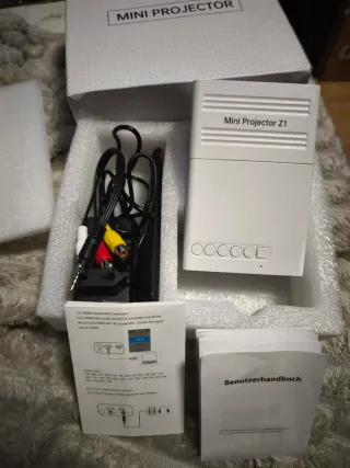 Mini Projetor Zeemr Z1 Branco