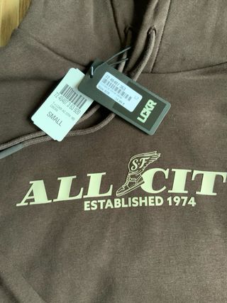 Sudadera con capucha LCKR Marrón Talla S