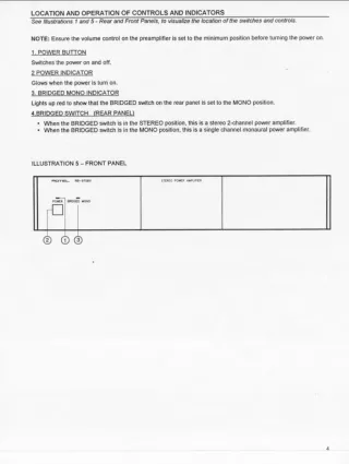 Amplificador de potencia Estéreo Rotel RB 970 BX