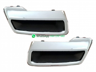 KIT MOLDURAS CROMADOS INFERIOR PARAGOLPES TRASERO