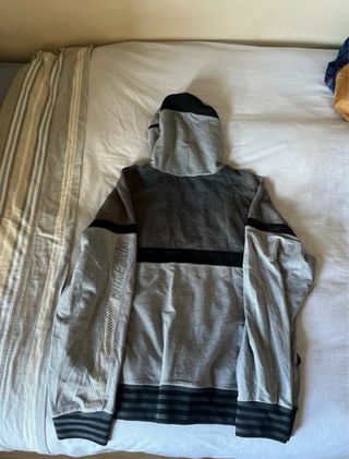 Sudadera Nike Gris y Negra