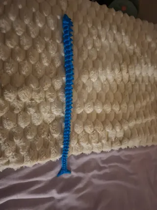 Dragão azul 3D 53cm