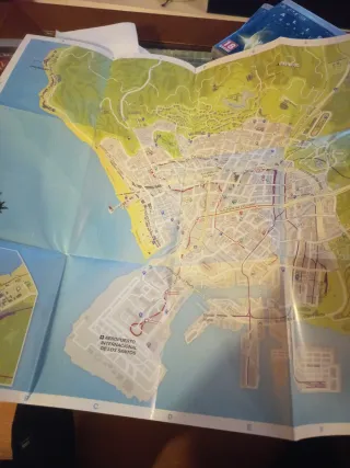 Mapa GTA V PS3 Rockstar Games