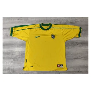 Camiseta Brasil 1998 Nike Original Talla S