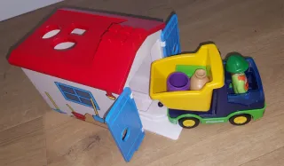 Playmobil 123 Camión Volquete y Granero