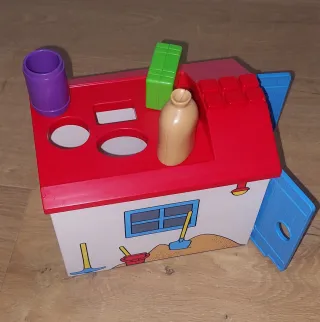 Playmobil 123 Camión Volquete y Granero