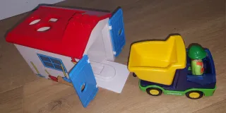 Playmobil 123 Camión Volquete y Granero