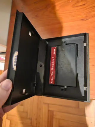 Sonic 2 Master System Sega Caja y juego