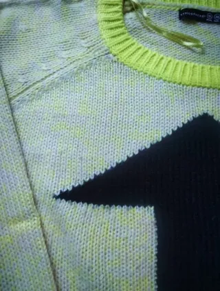 Jersey amarillo con flecha negra Talla M