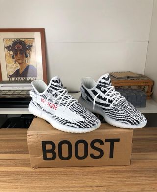 Adidas Yeezy Boost 350 V2 Zebra Originales Hombre