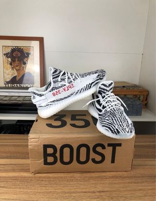 Adidas Yeezy Boost 350 V2 Zebra Originales Hombre