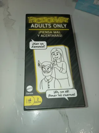 Pictionary Adults Only Juego de Cartas