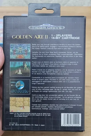 Golden Axe II Sega Mega Drive