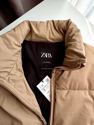 Chaqueta acolchada Zara 36S Nueva