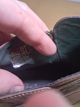 Botines cuña piel Patricia Miller T.40