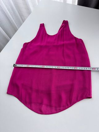 Top Massimo Dutti Rosa Talla 34 XS
