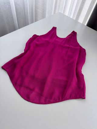 Top Massimo Dutti Rosa Talla 34 XS