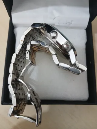 Relógio Emporio Armani AR0399 Masculino Branco Dou