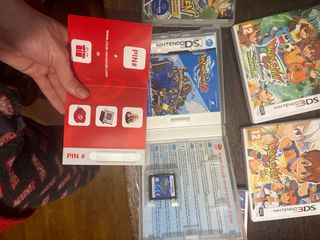 Pack 5 Juegos Inazuma Eleven DS y 3DS