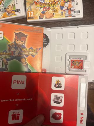 Pack 5 Juegos Inazuma Eleven DS y 3DS